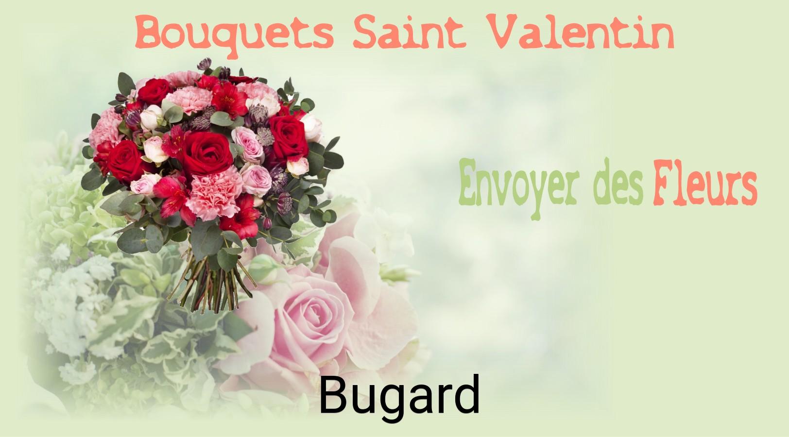 Roses de Saint-Valentin livrées à Bugard